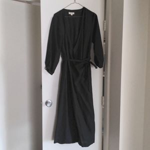 Tradlands Lily midi wrap dress